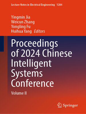cover image of Proceedings of 2024 Chinese Intelligent Systems Conference
